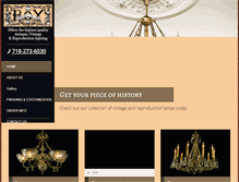 Tablet Screenshot of antiquebrassworkssi.com